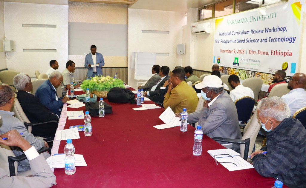 Haramaya University reviews seed science and technology&nbsp;curriculum