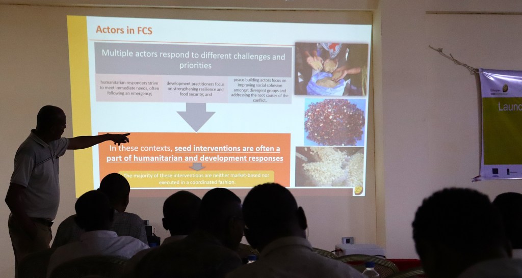 Teaming-up and collaborative strategies to enhanceHDP nexus for sustainable seed systemin fragile and conflict affected&nbsp;states